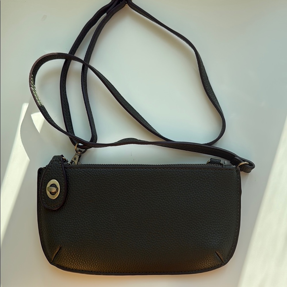 Forest Green Leather Bag